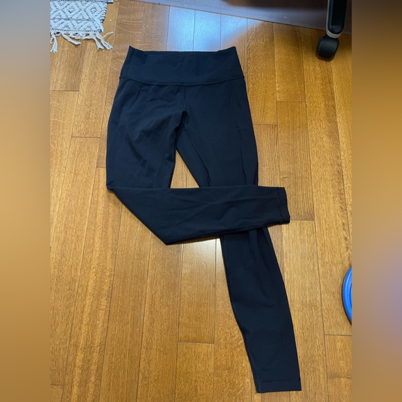 Lululemon wunder unders sz 8 black New without tags - Picture 1 of 3